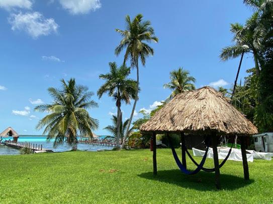 Bungalow Casita Carolina Bacalar Bagian luar foto